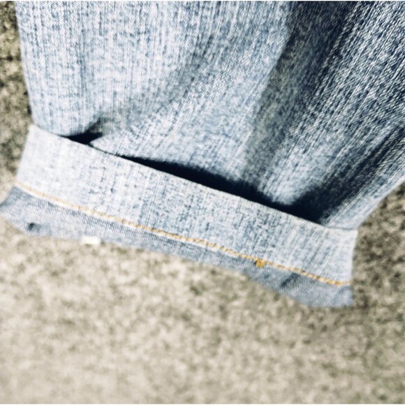 Kravitz Sarah & Thomas 7 Jeans Woman's 28 Tapered Low Rise Pockets Unique Rare - Picture 7 of 11